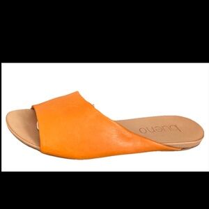 Bueno Women's Orange Slide Sandals 39